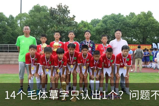 14个毛体草字只认出1个？问题不在眼力，在“圆过头”的转折